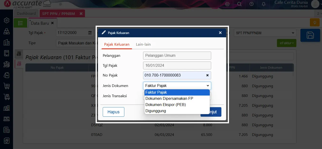 spt masa ppn accurate online